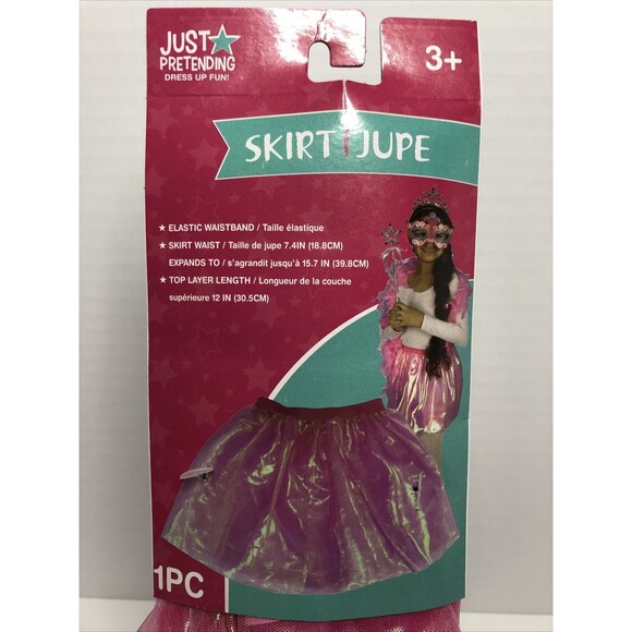 Fairy Skirt Pink Waist 7.4-Inch to 15.7-Inch Kids - Picture 3 of 4